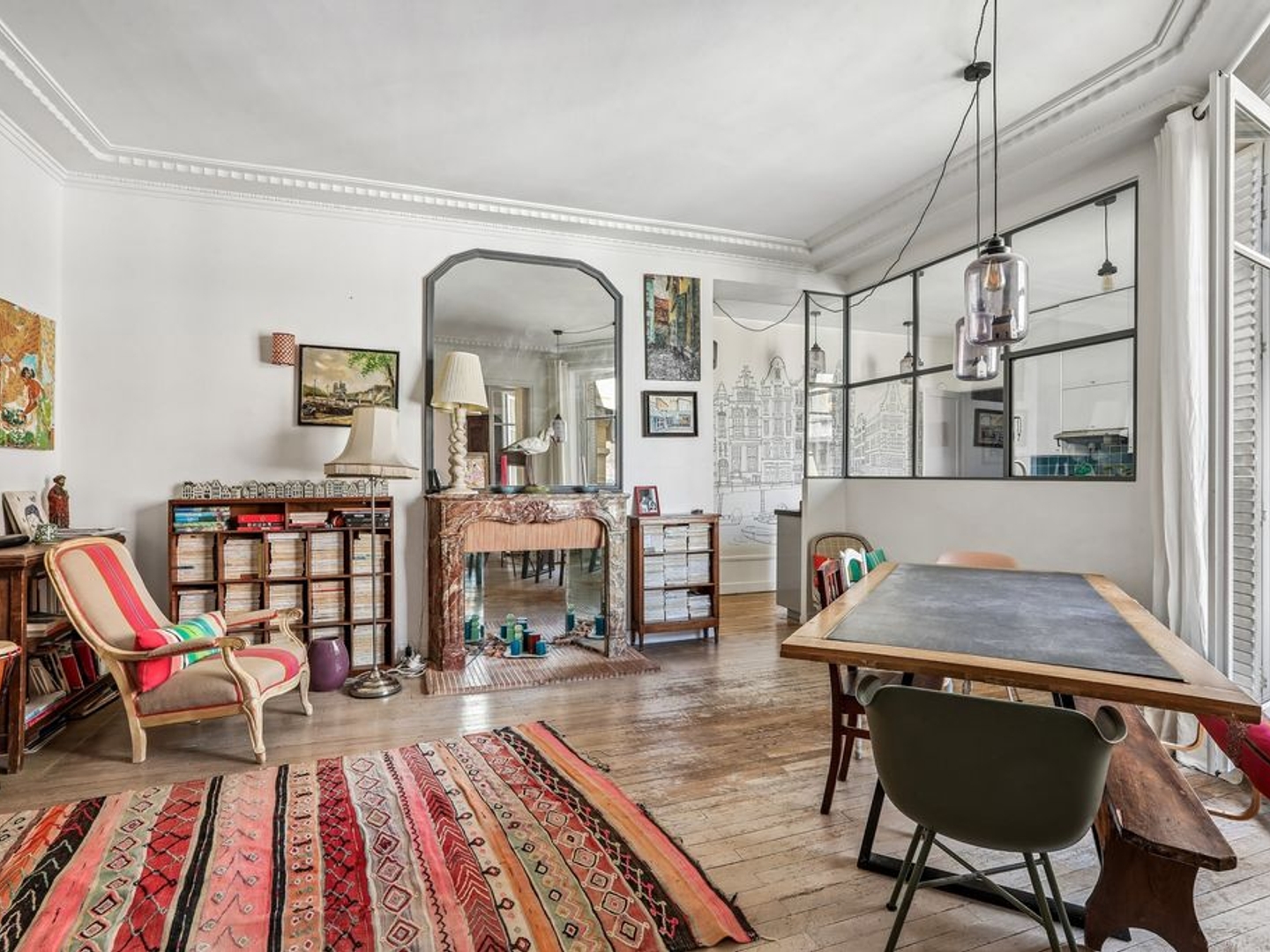 Appartement à vendre - 6 pièces - 150m2 - Paris 16e (75016)