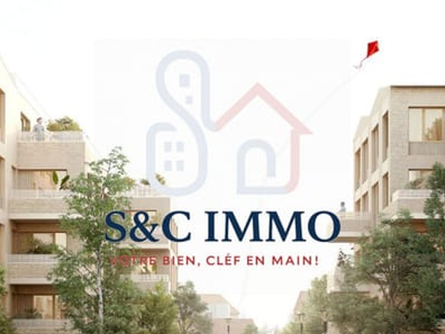 Appartement 3 pièces 61 m²