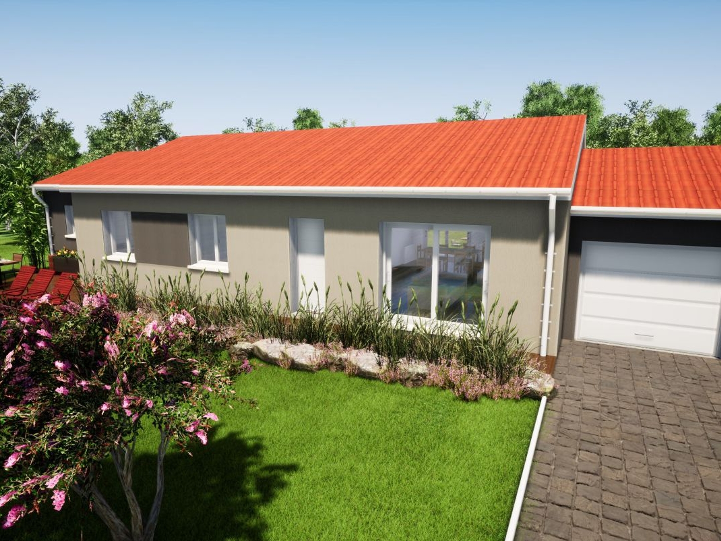Maison à vendre - 4 pièces - 85m2 - Chavanoz (38230)