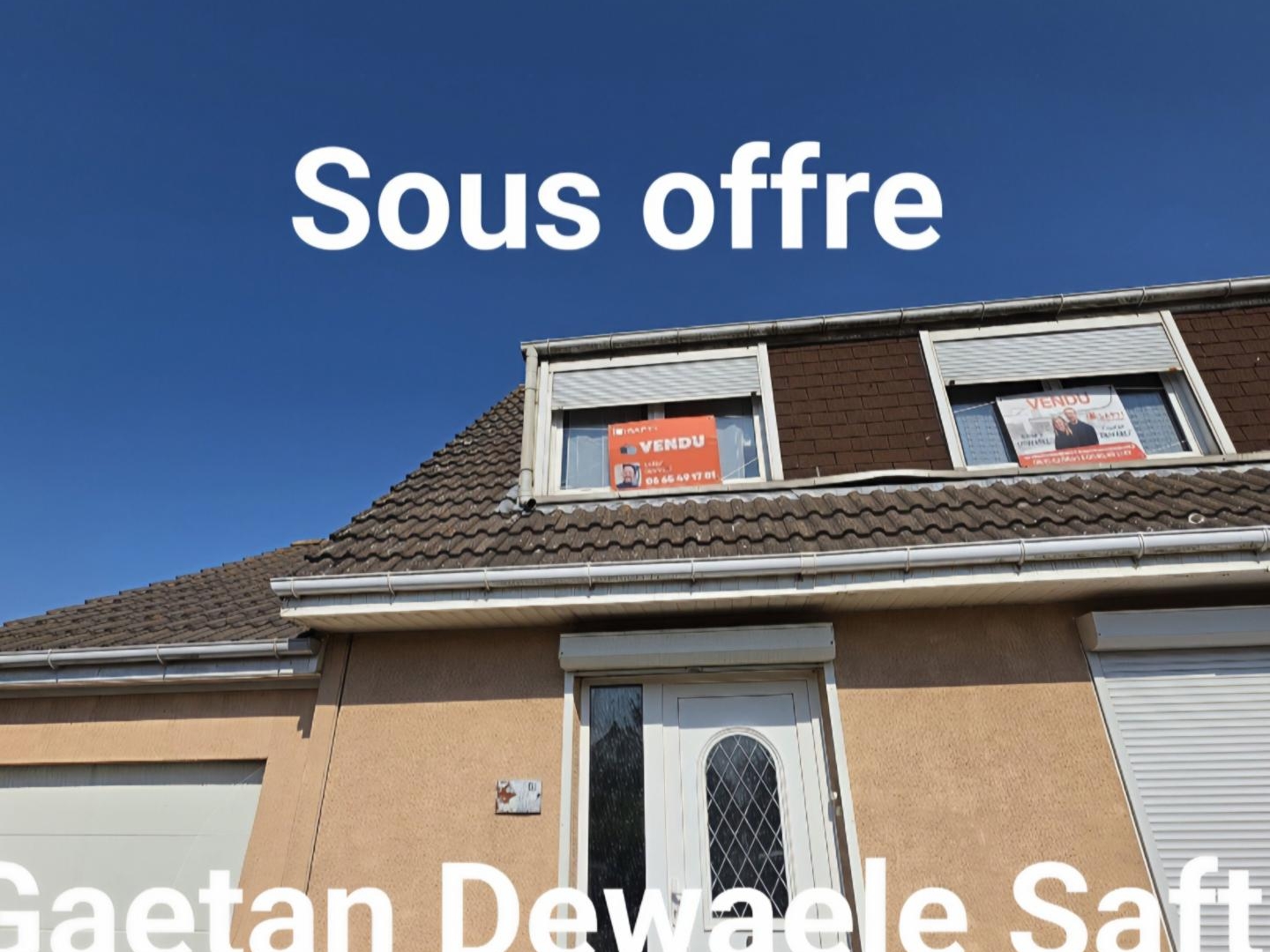 Maison familiale 4 chambres avec jardin à Bray-Dunes Village