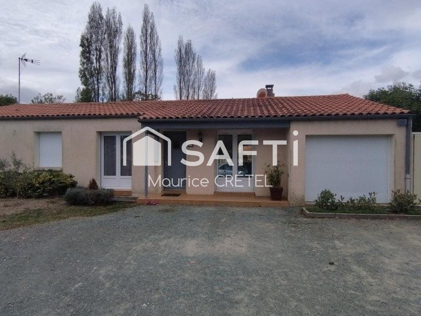 MAISON DE PLAIN PIED +TERRAIN
