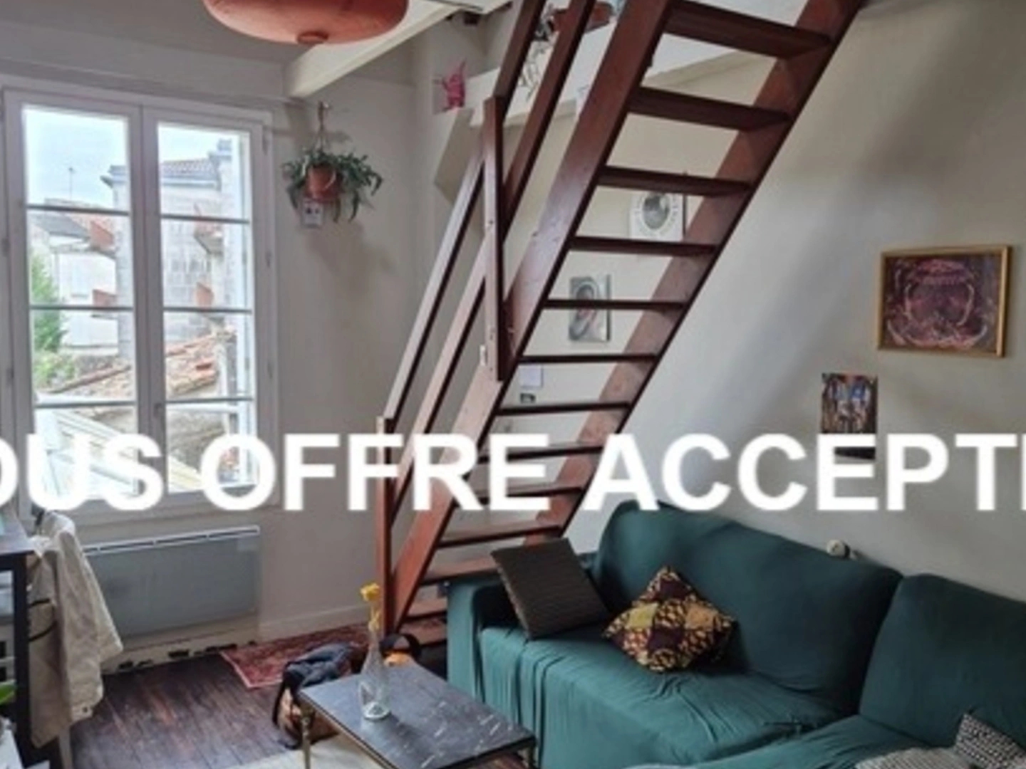 Appartement à vendre - 2 pièces - 32m2 - Angoulême (16000)