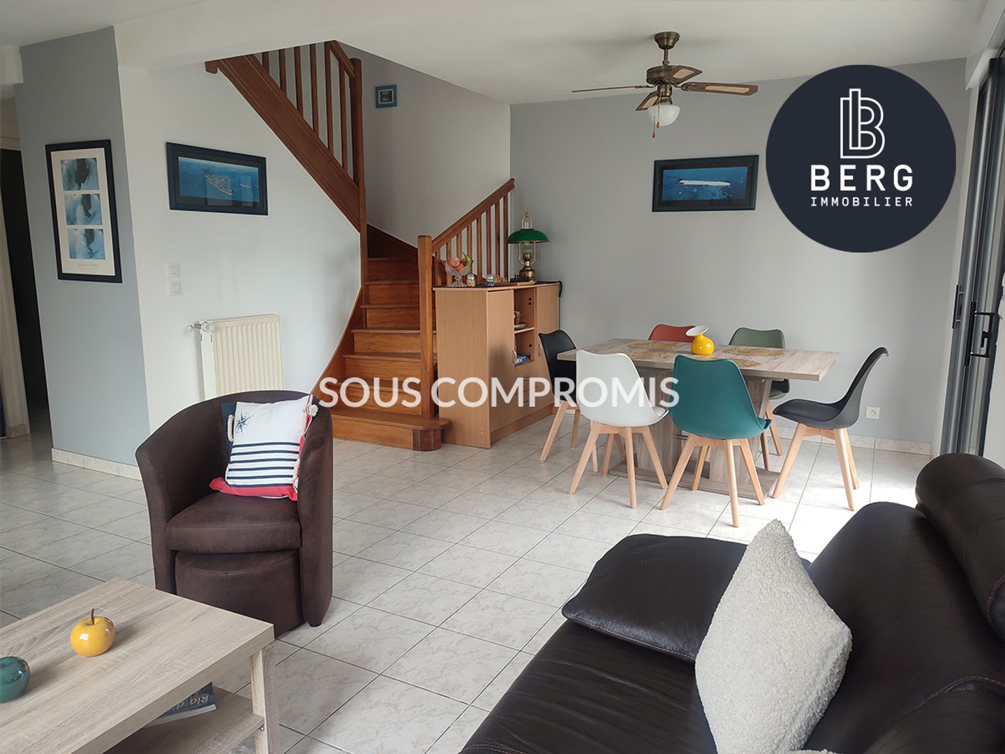 Maison à vendre - 4 pièces - 70m2 - Plouhinec (56680)