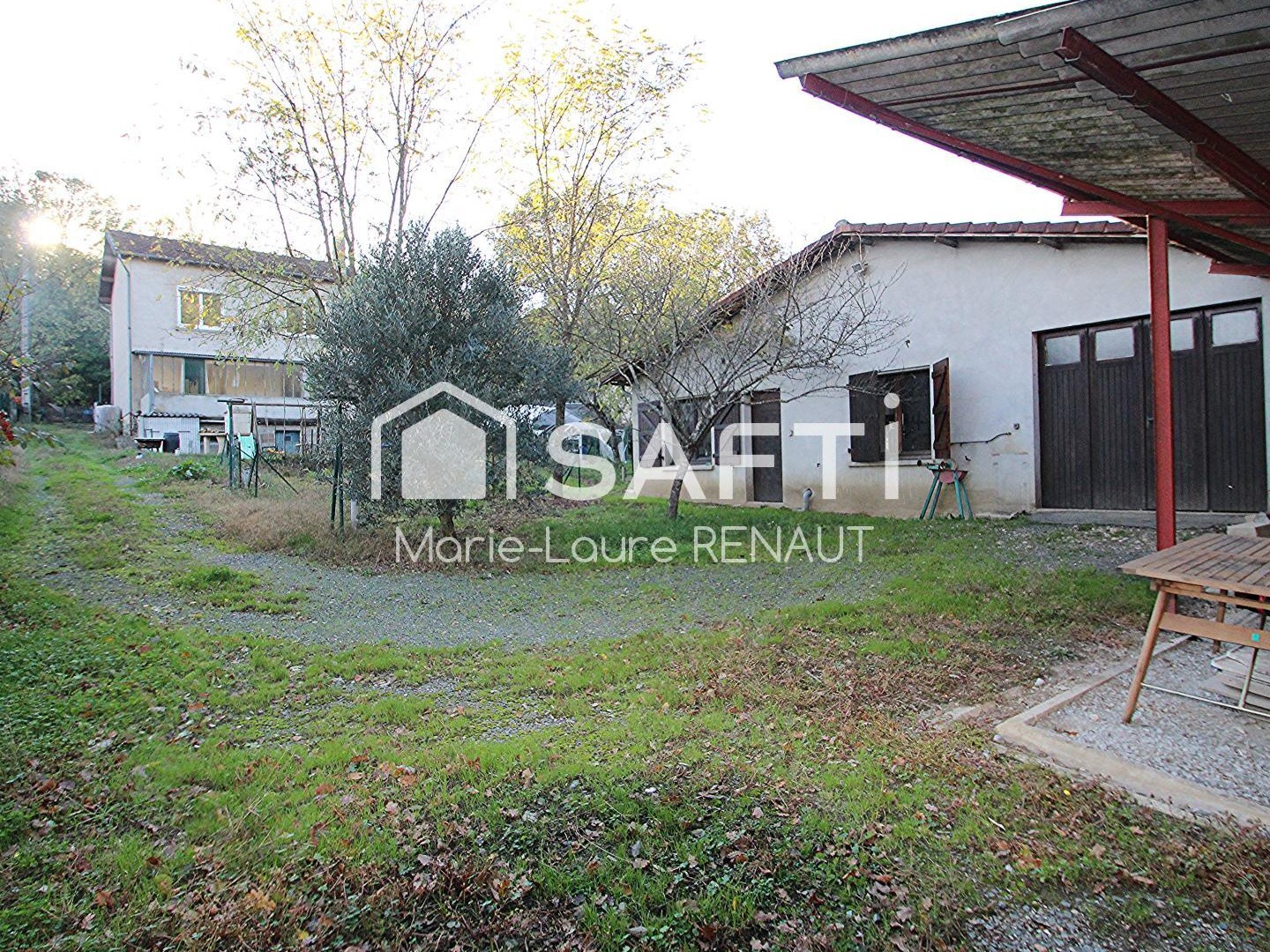 Maison 3 chambres de 117m² - Proche Lac de Miquelou - Terrain 1500m² (un peu plus) - Grand garage 60m²