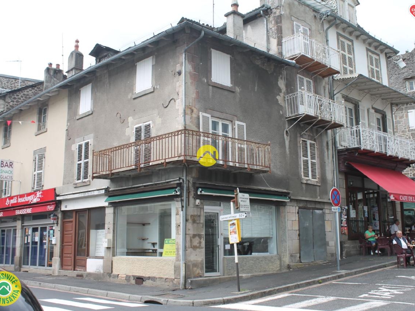 Appartement + local commercial