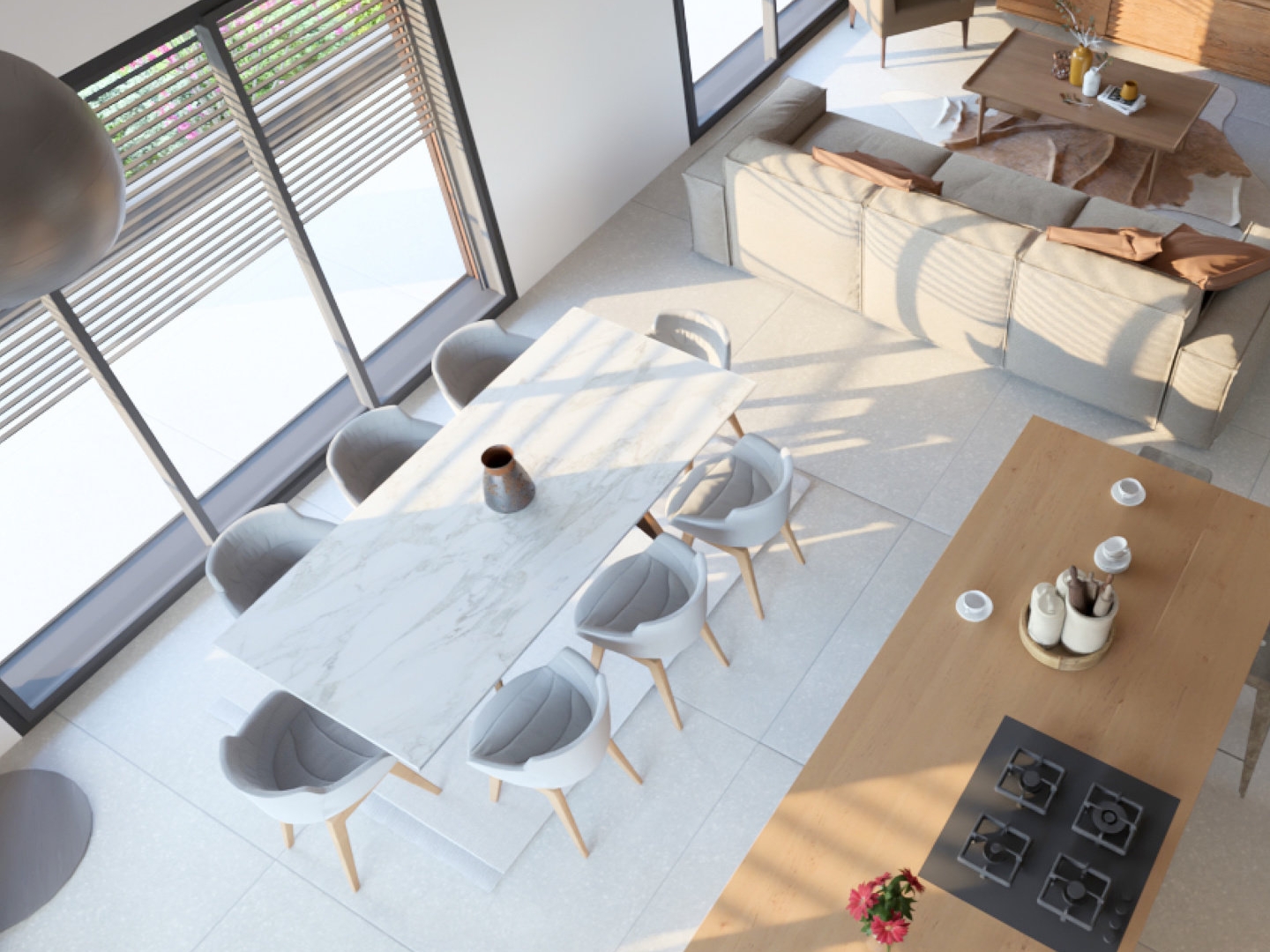 Magnifique T4 contemporain avec garage