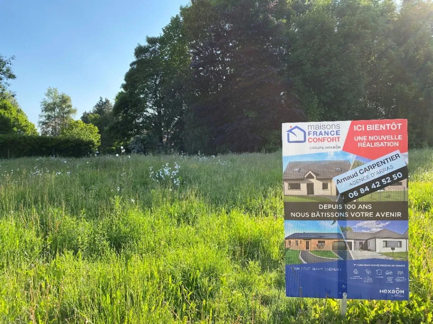 Terrain 1850 m²