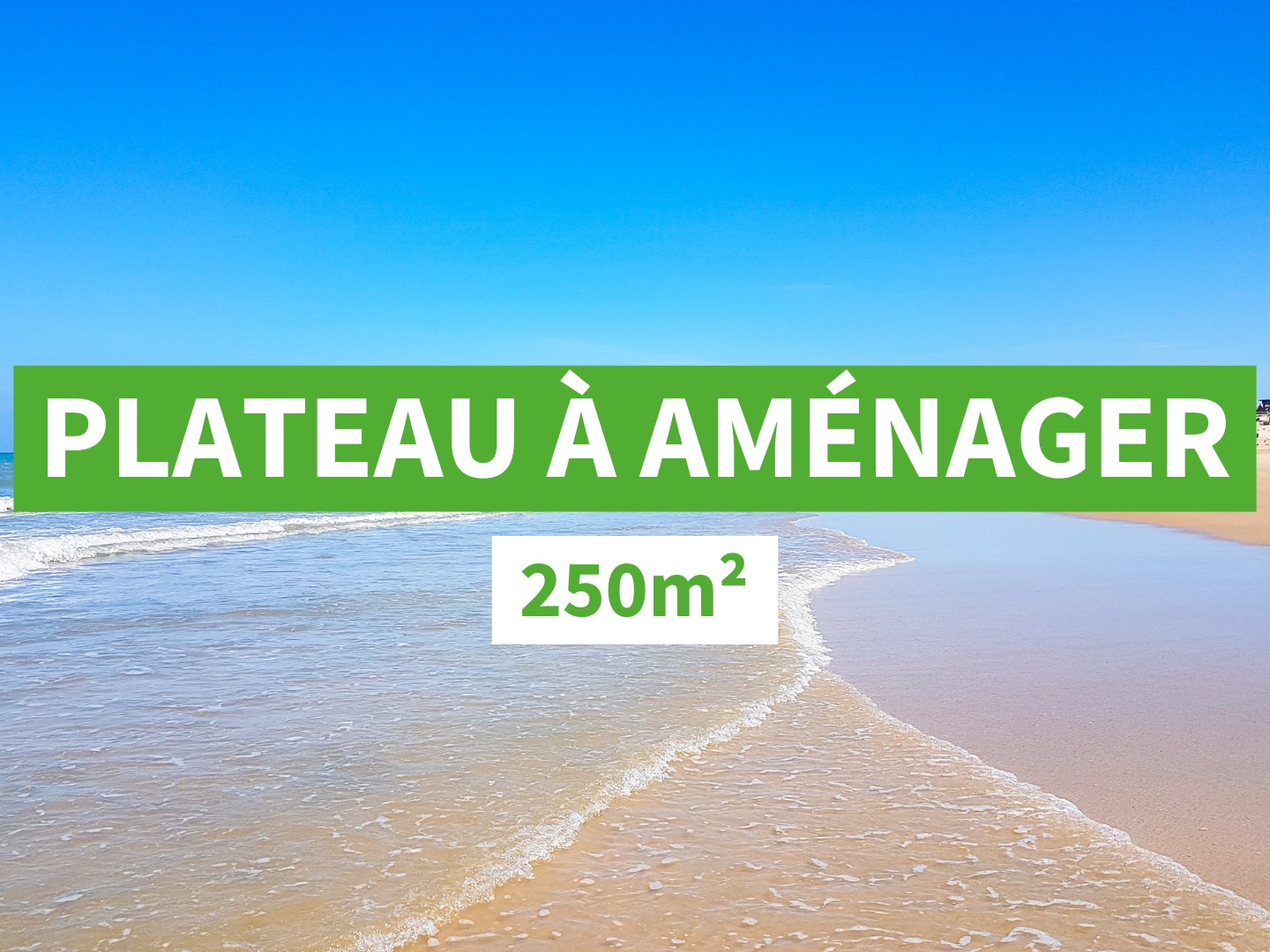 Local commercial 250 m²