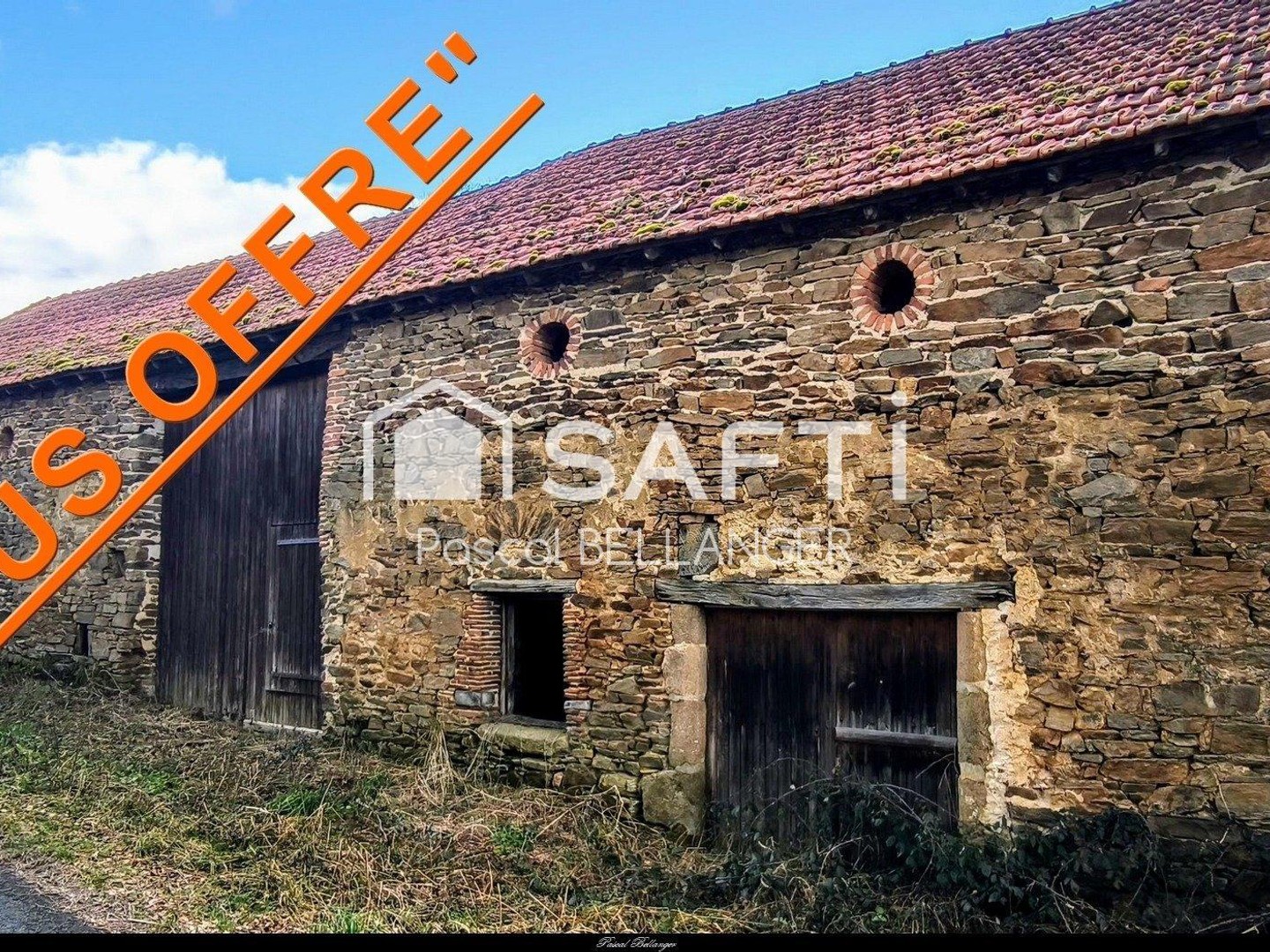 Maison à vendre - 2 pièces - 100m2 - Moureuille (63700)