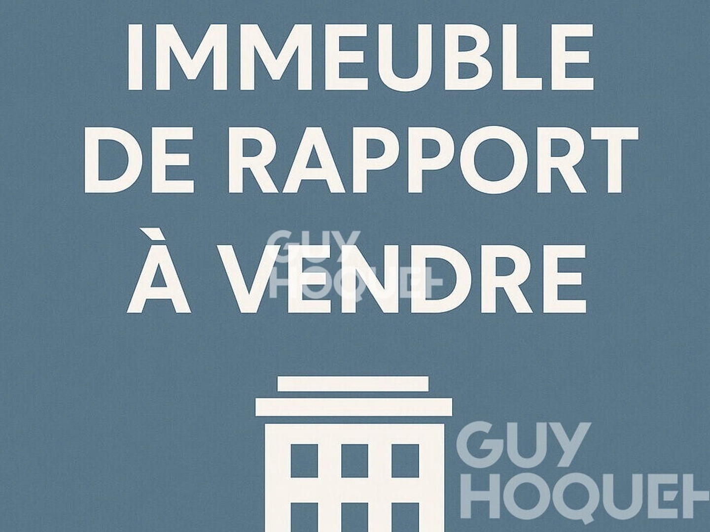 IMMEUBLE À VENDRE DE 152,00 M²