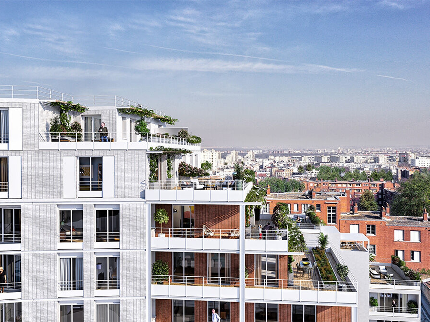 Appartement à vendre - 4 pièces - 121m2 - Le Pré-Saint-Gervais (93310)