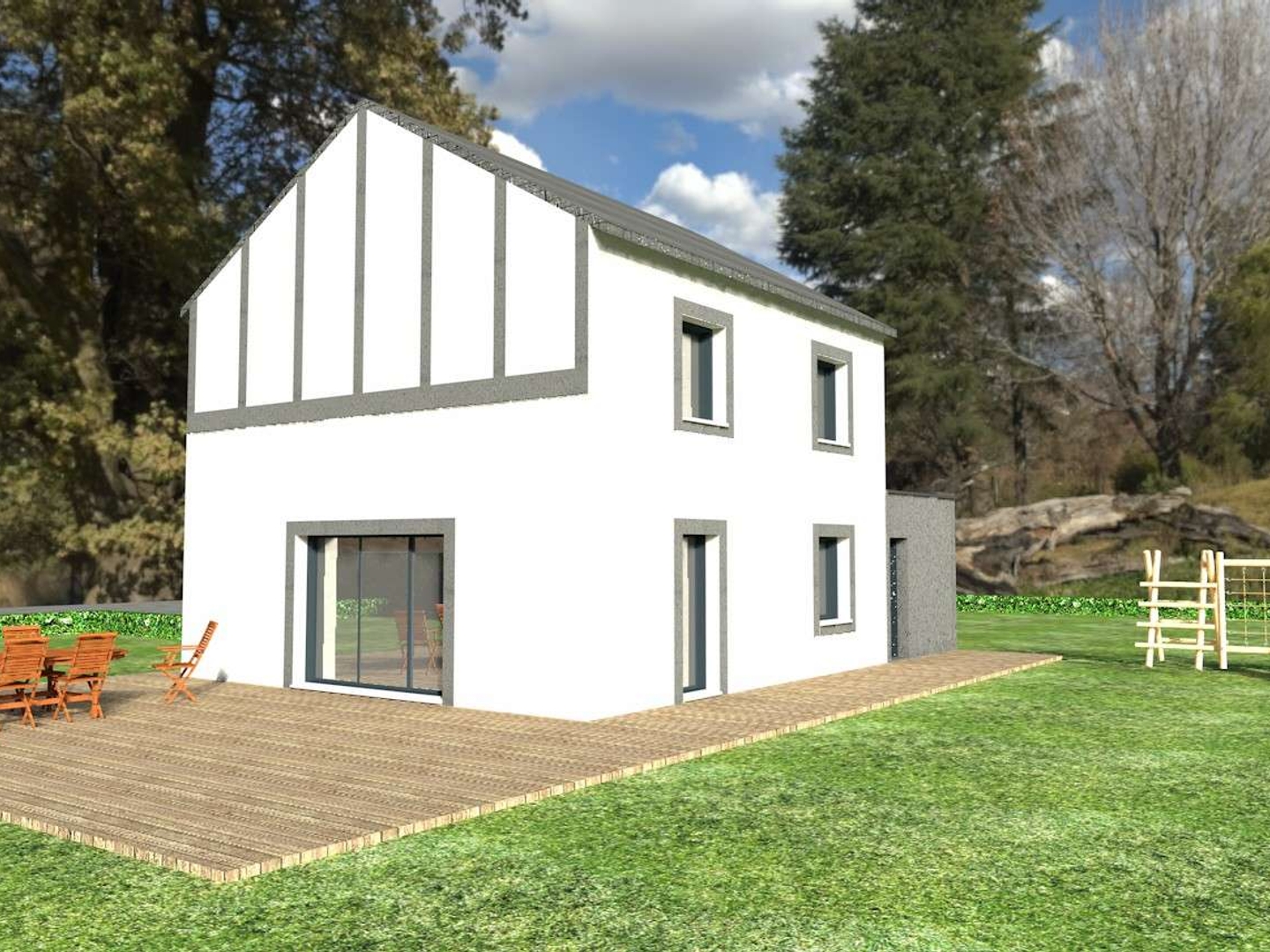 Maison à vendre - 4 pièces - 102m2 - Sartilly-Baie-Bocage (50530)
