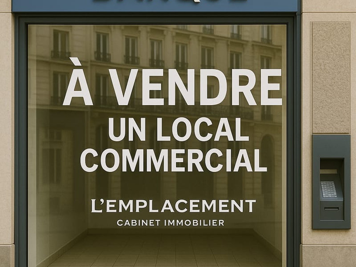Murs commerciaux occupés par une banque à Brumath