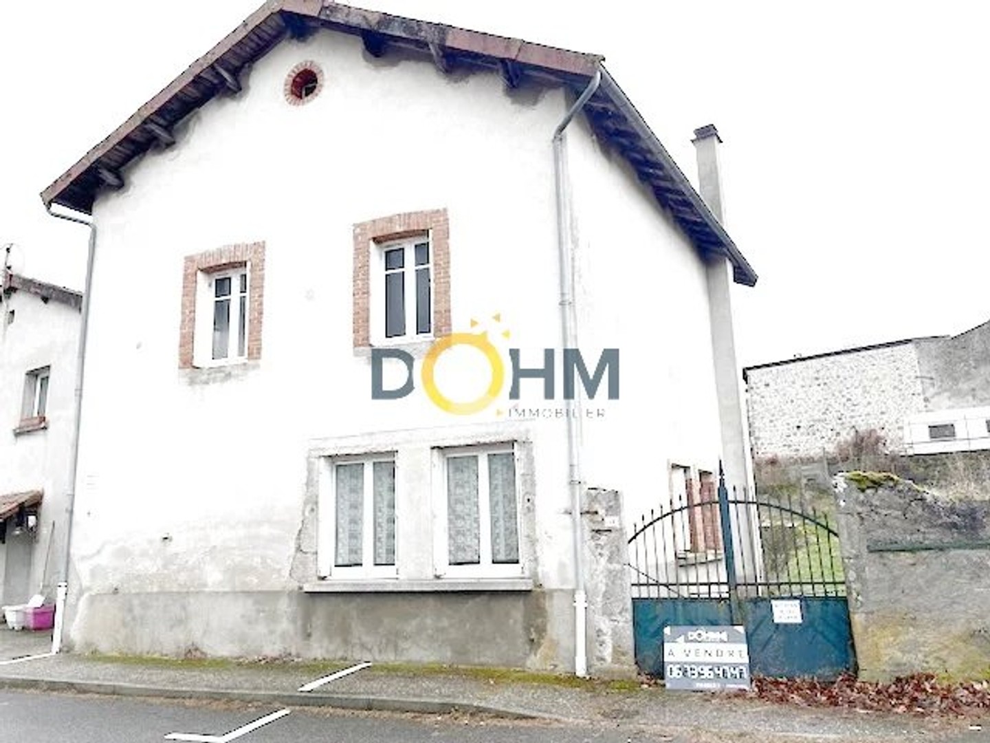 maison de village avec terrain clos