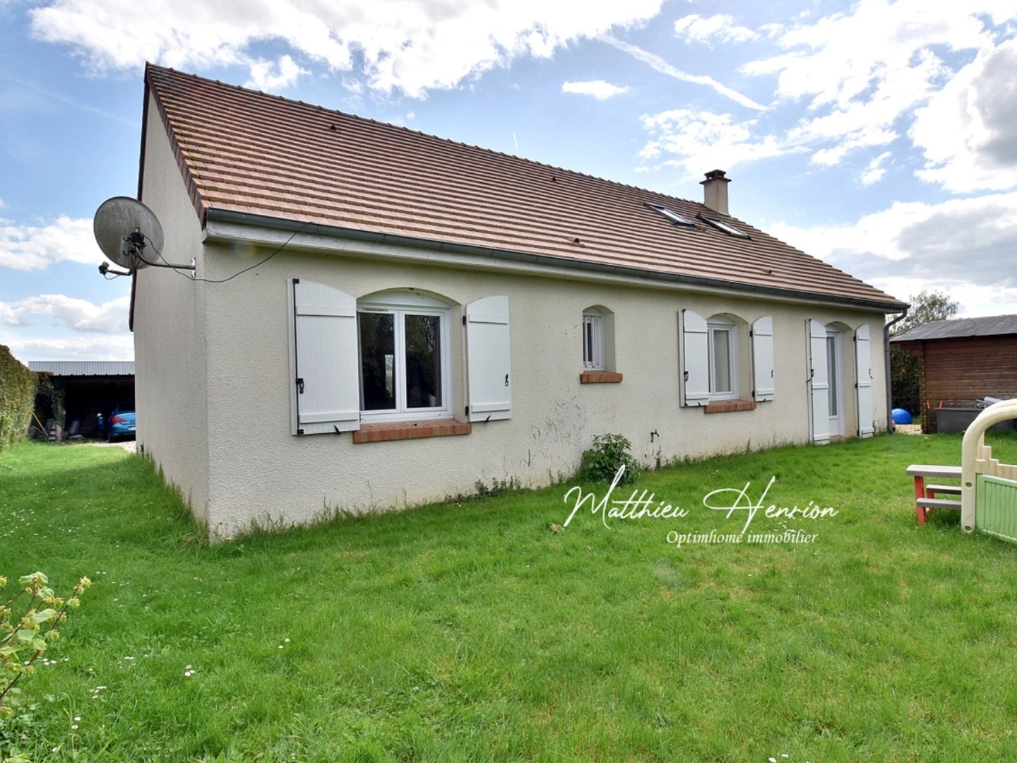 Maison familiale à la campagne, au calme, 5 chambres + 1 bureau, DPE C