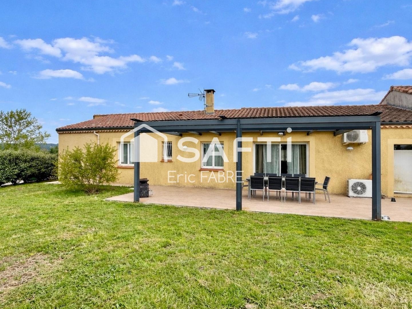 Maison plaind-pied 4 chambres jardin terrasse
