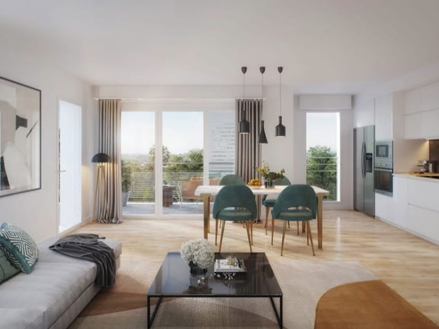 Appartement 3 pièces 68 m²