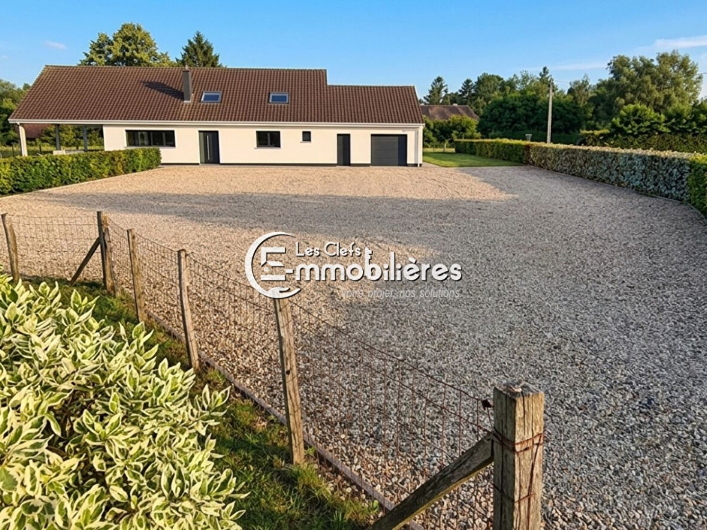 À vendre - terrain constructible à bâtir de 9020 m² à Sens-sur-Seille