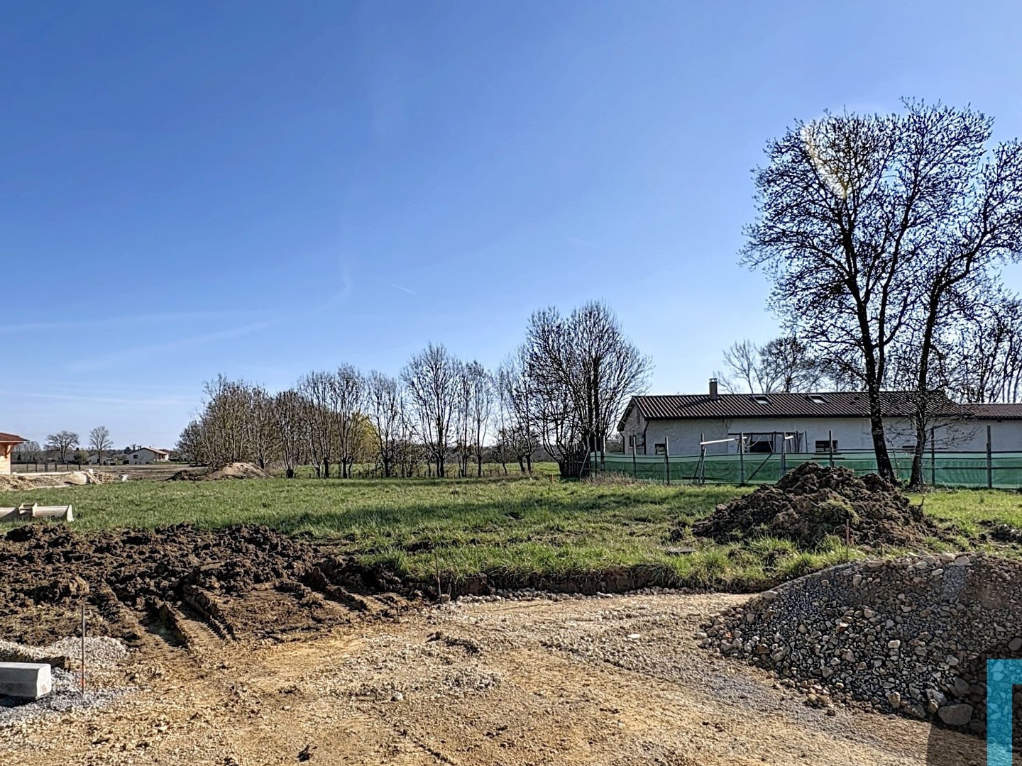 Terrain à vendre - 783m2 - Perrex (01540)