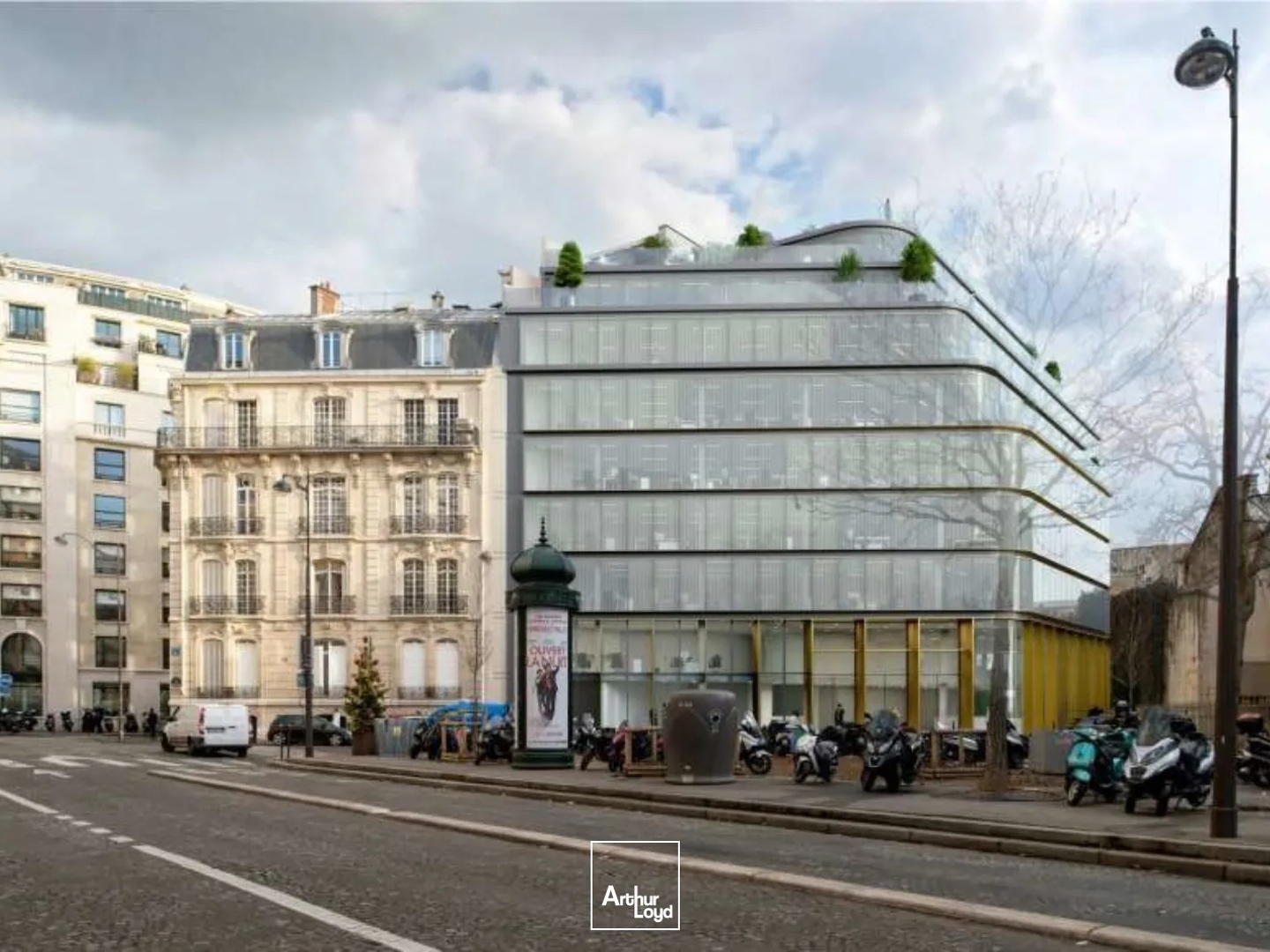 Bureaux opérés Paris 8 : Espaces événementiels et rooftop