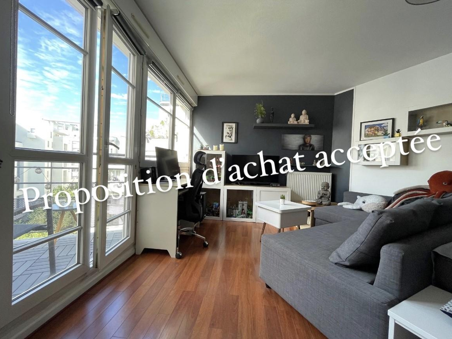 Studio 1 pièce 35 m²