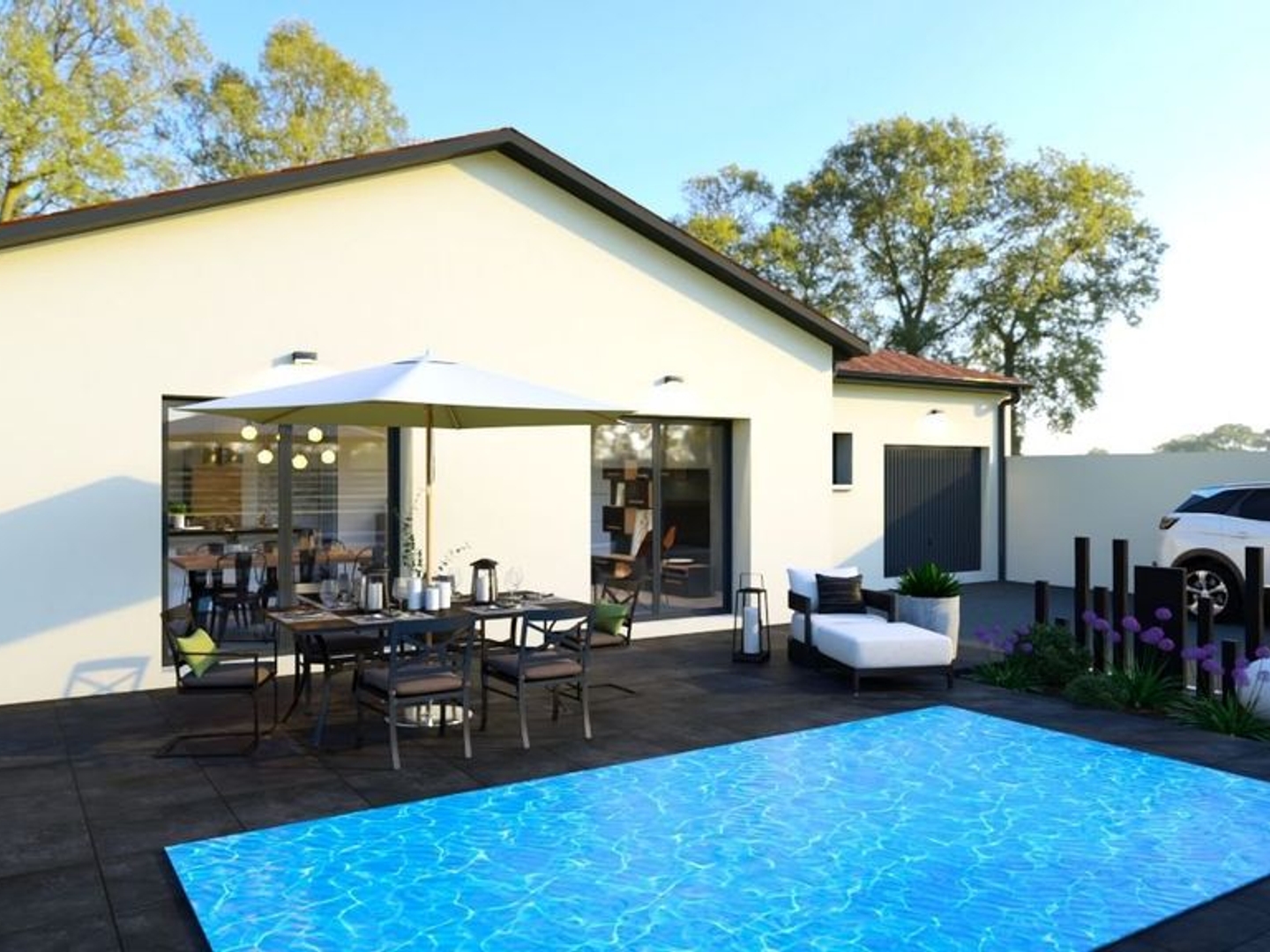 Maison à vendre - 4 pièces - 94m2 - Genas (69740)