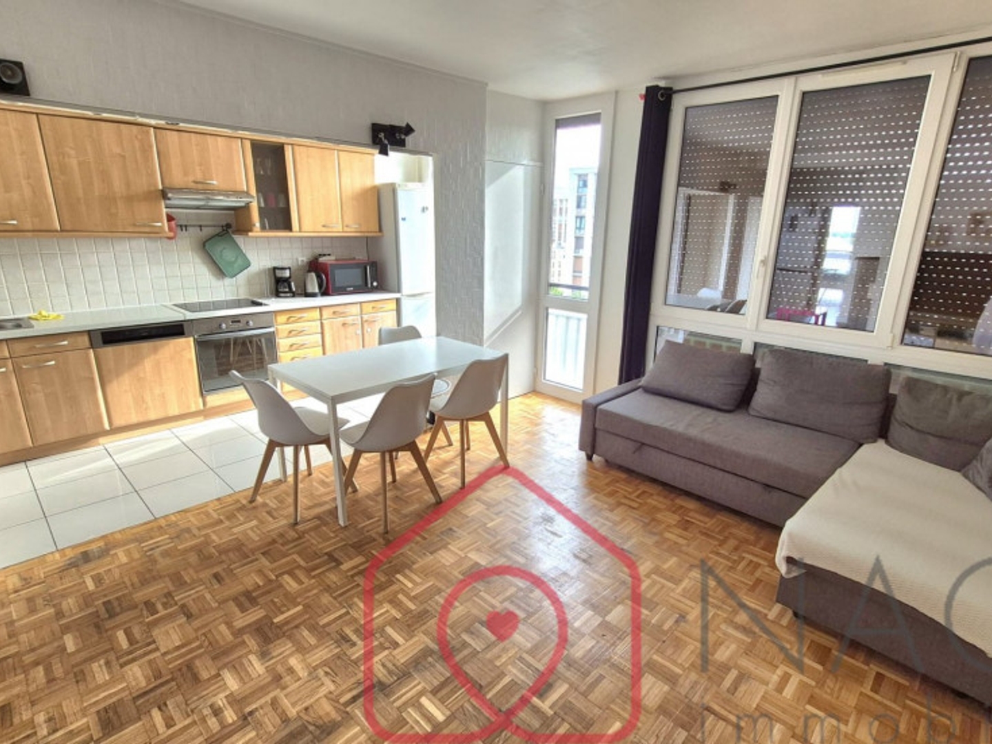 Appartement 3 pièces 56 m²