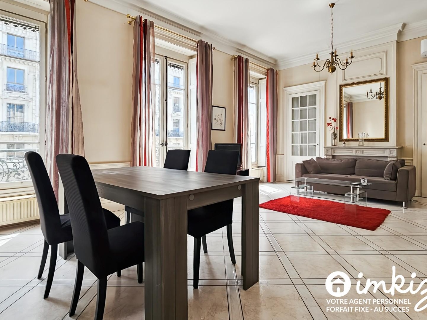 Superbe appartement T3/T4 avec balcon et vue
