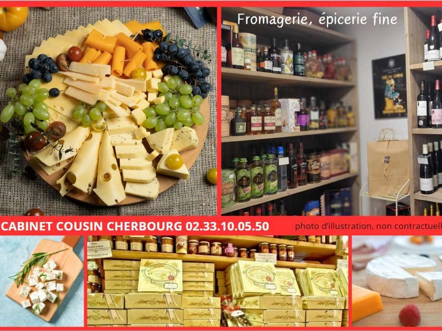 Vente épicerie fine et cave à vins sur Saint-Lô