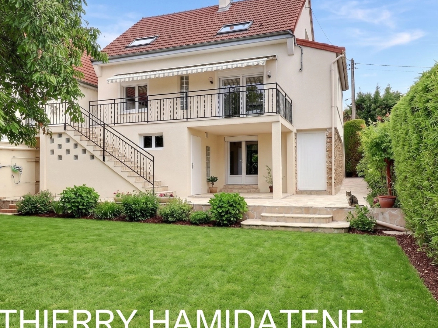 SECTEUR COLONIE 12MN A PIED DE LA GARE MAGNIFIQUE MAISON 156M2 6 PIECES 4 CHAMBRES S/SOL TOTAL JARDIN FRUITIER ESPO SUD OUEST 550M2 GARAGE