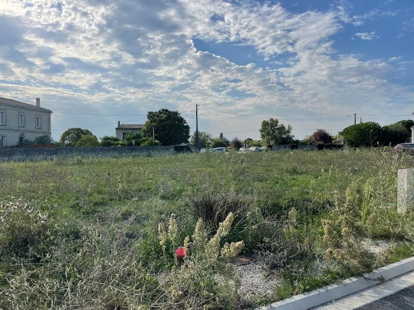 Terrain 550 m²