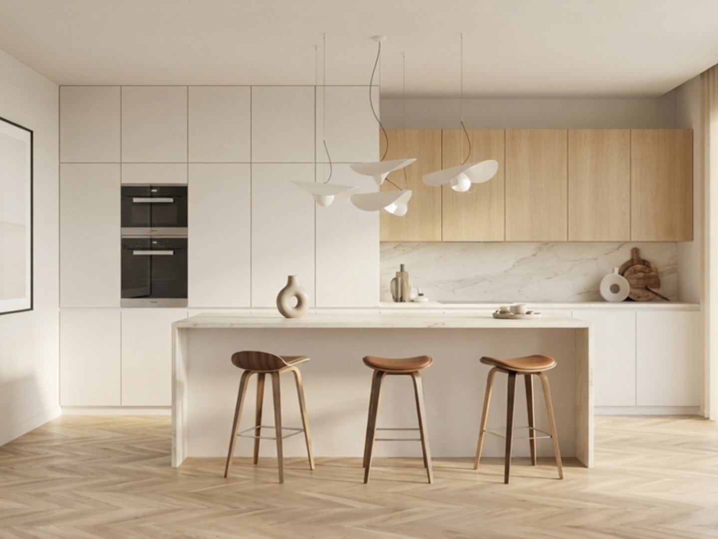 Retour de Lot d'un Magnifique T3 vue Intérieur de d'ilot!