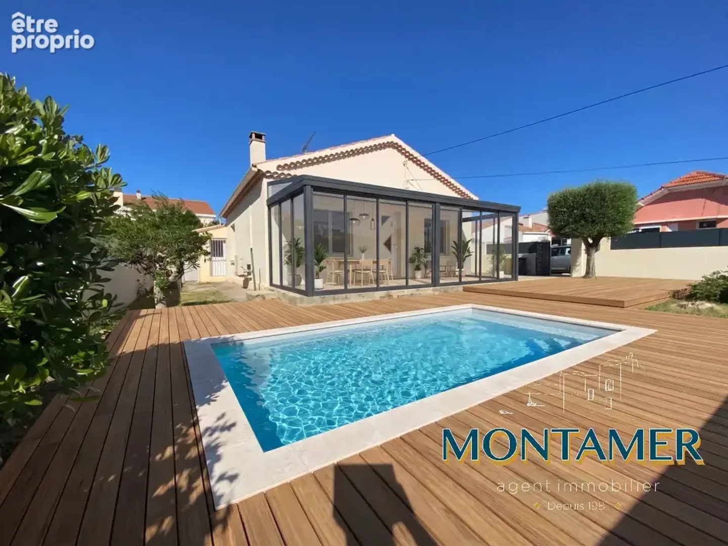Maison plain-pied Marignane 4 pièce(s) 90m2 avec jardin