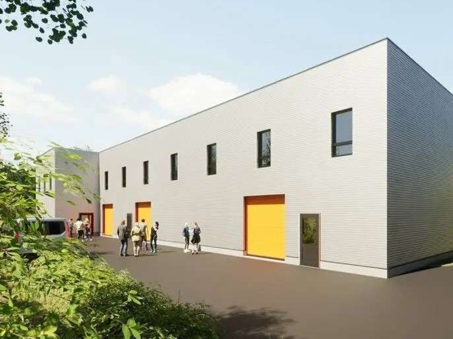 AV 4 locaux d'activités de 100m² à 340m² à Vedène