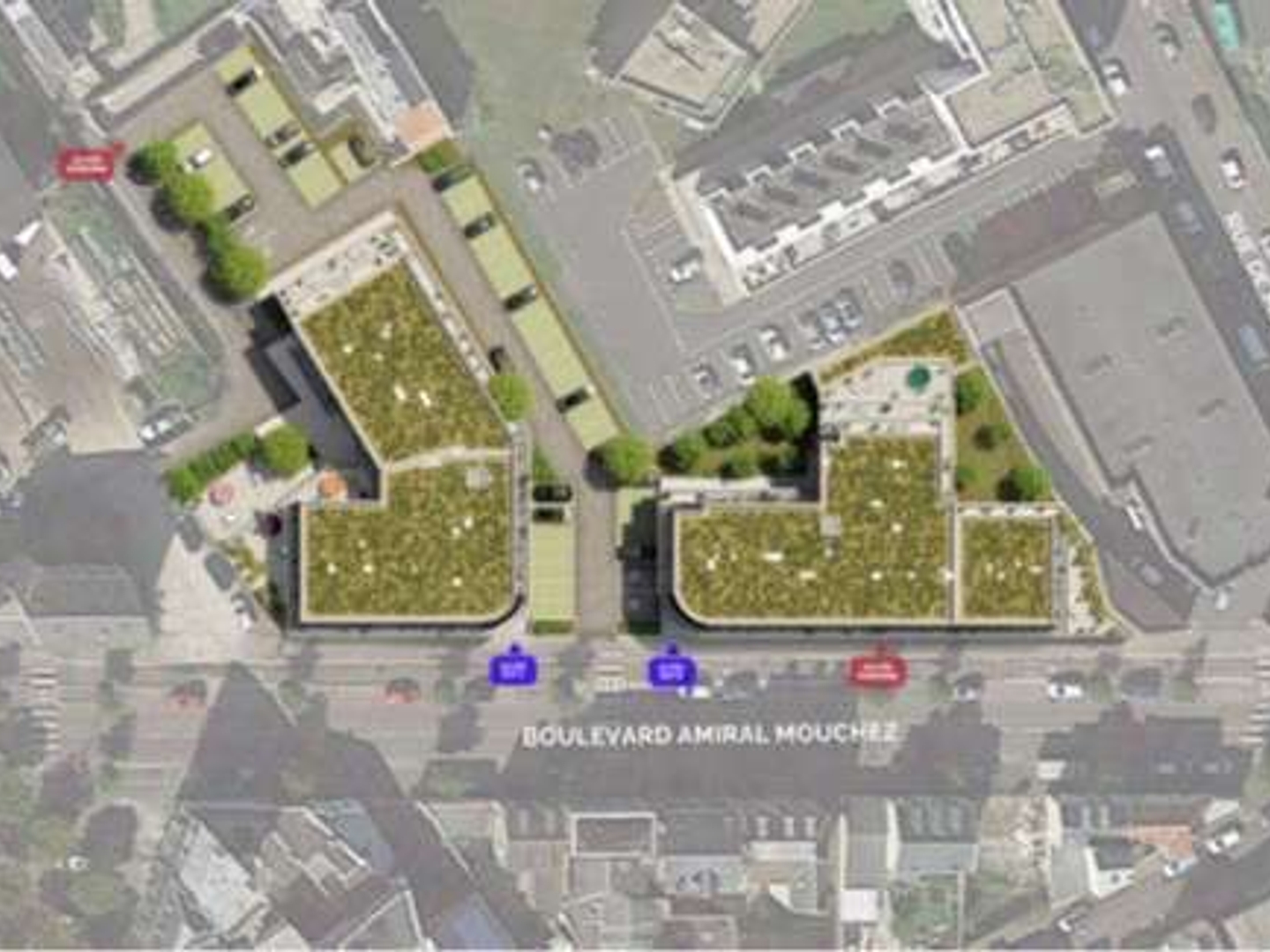 À vendre bureaux neufs de 101 à 385m² au Havre