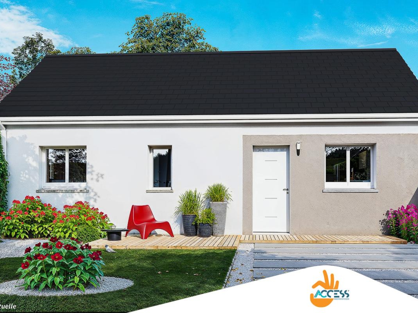 Terrain + maison 76 m²
