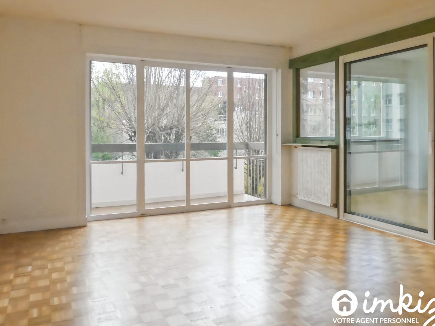 Quartier Petit Ivry - Résidence privée - 5p Balcon