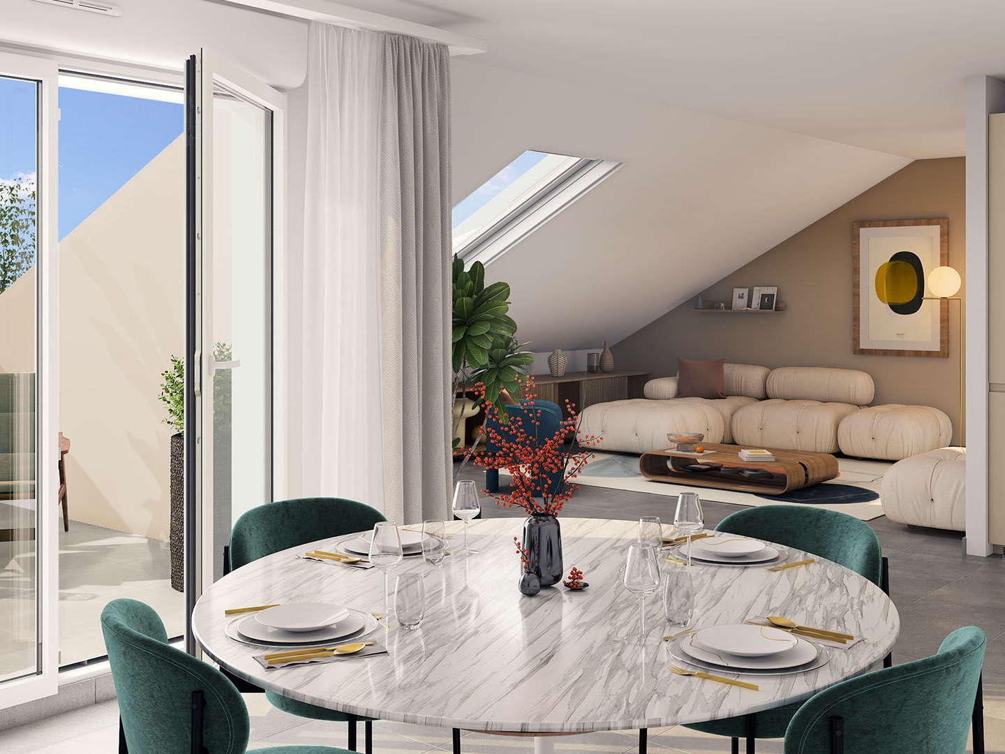 Appartement à vendre - 2 pièces - 38m2 - Marnaz (74460)