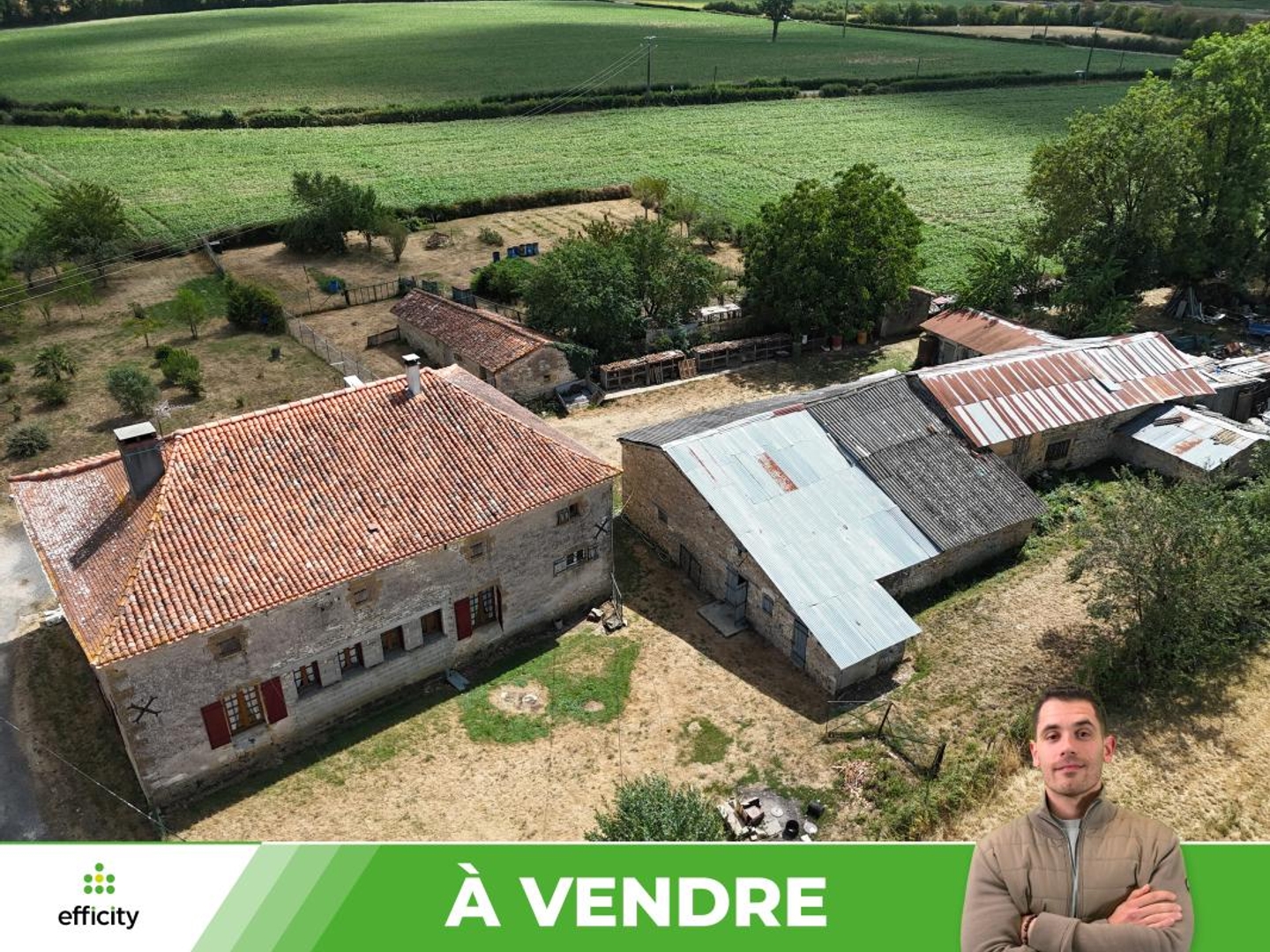 Maison à vendre - 5 pièces - 88m2 - Mauprévoir (86460)