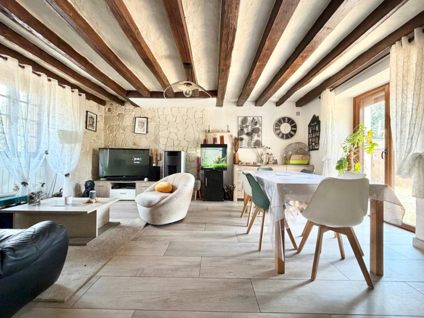 Maison à vendre - 4 pièces - 95m2 - Rives-Du-Loir-En-... (49140)