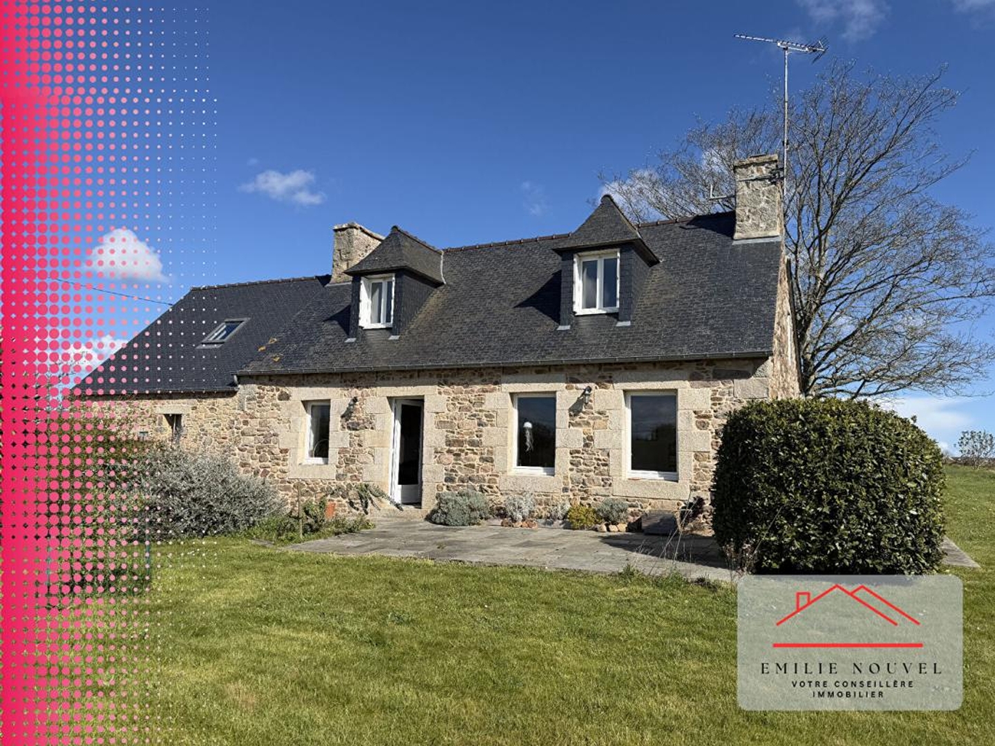 Maison à vendre - 4 pièces - 98m2 - Lézardrieux (22740)