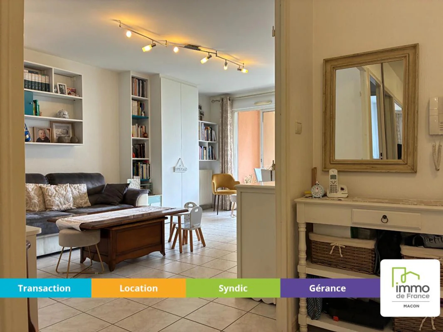 Appartement à vendre - 3 pièces - 71m2 - Mâcon (71000)
