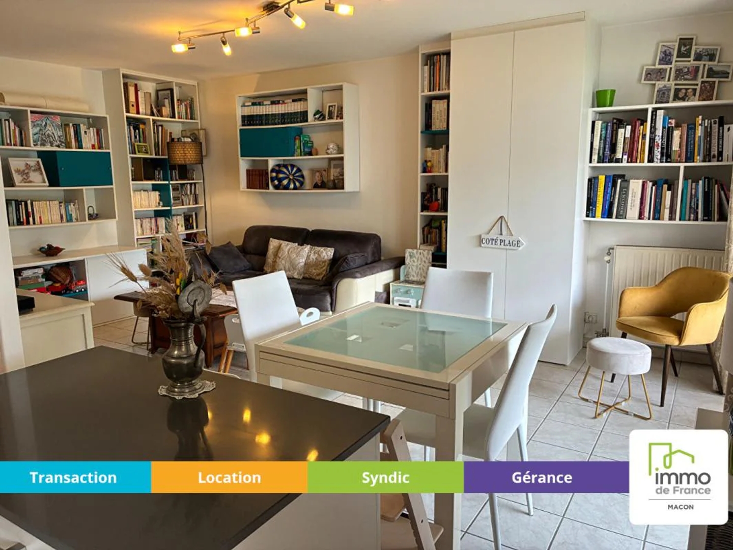 Appartement à vendre - 3 pièces - 71m2 - Mâcon (71000)