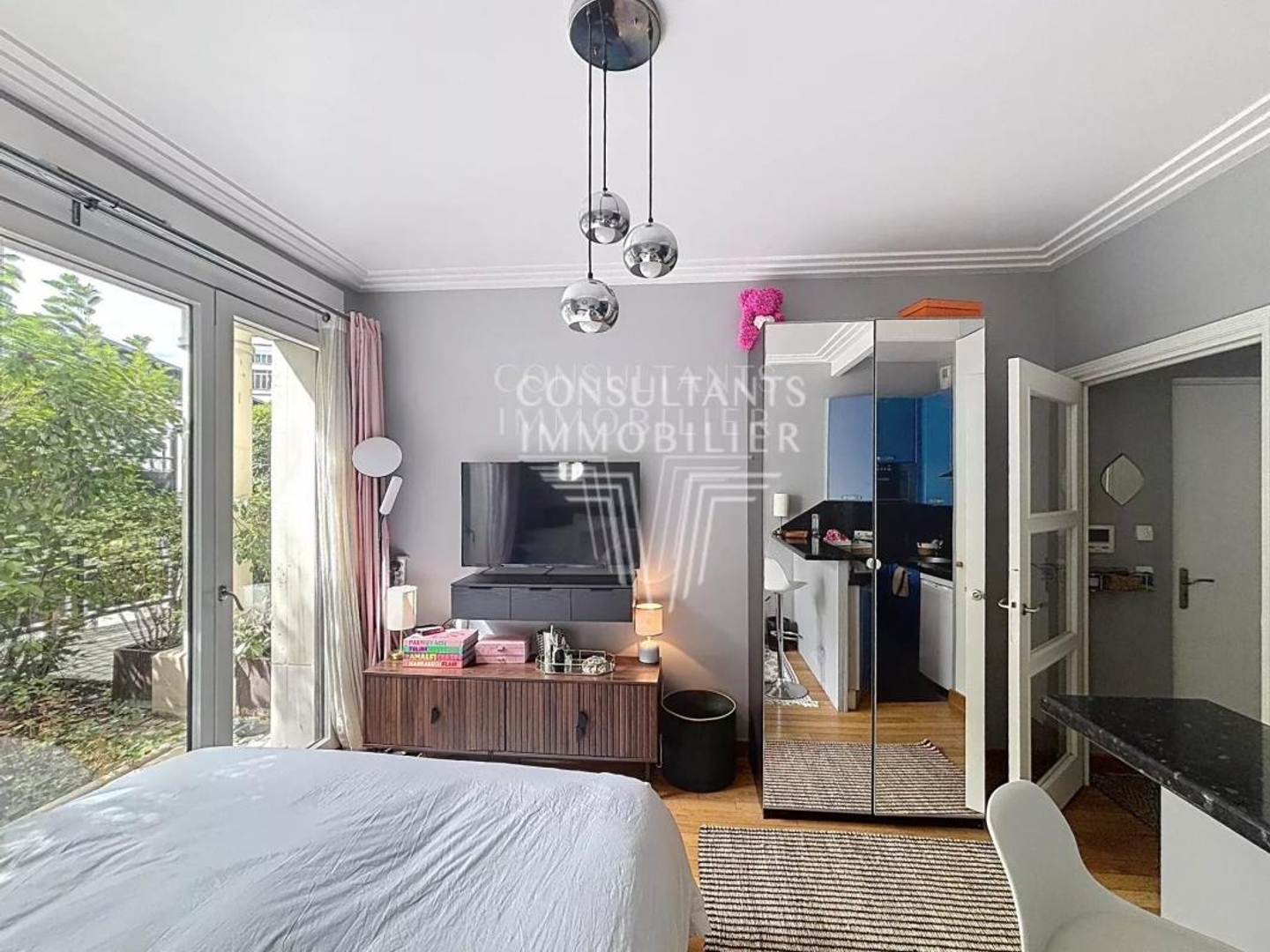 Appartement à vendre - 1 pièce - 23m2 - Neuilly-Sur-Seine (92200)