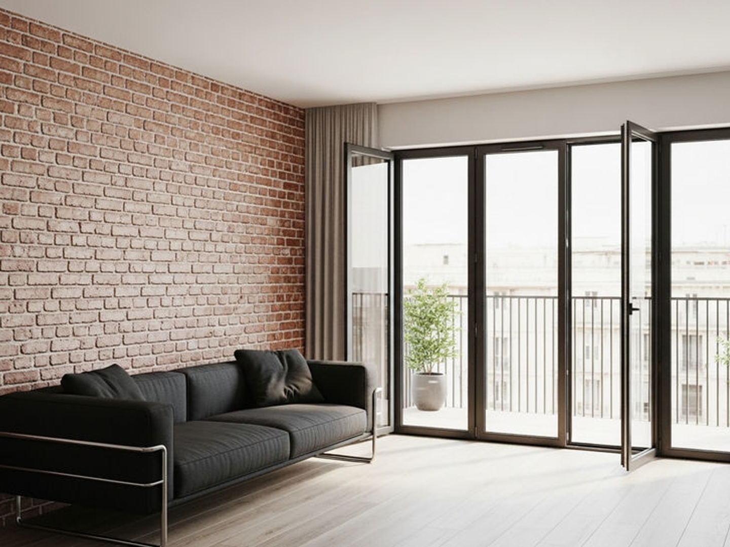 4 PIÈCES de 78.28m² + UN BALCON + PARKING - WERVICQ-SUD
