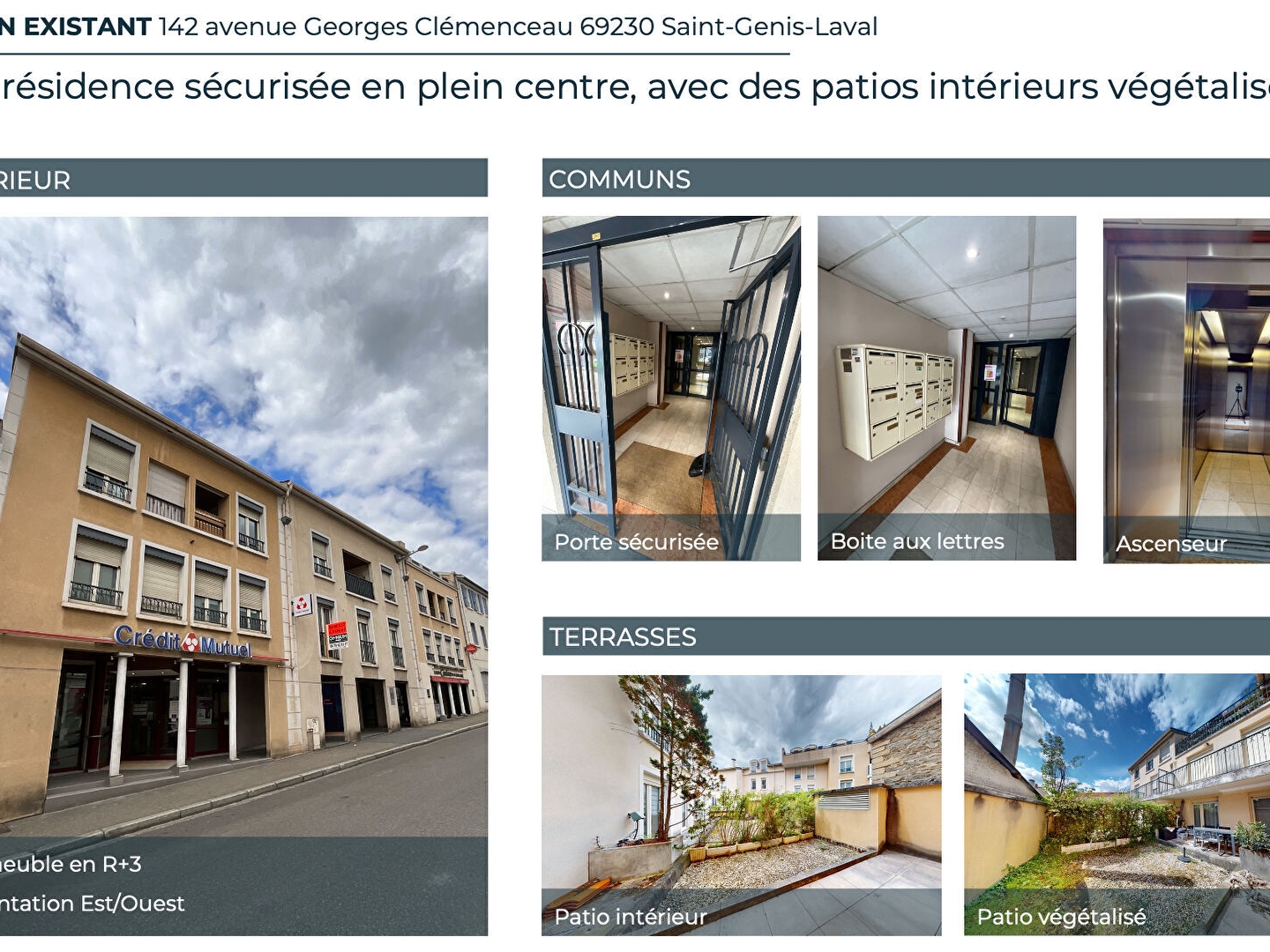 Appartement à vendre - 2 pièces - 47m2 - Saint-Genis-Laval (69230)