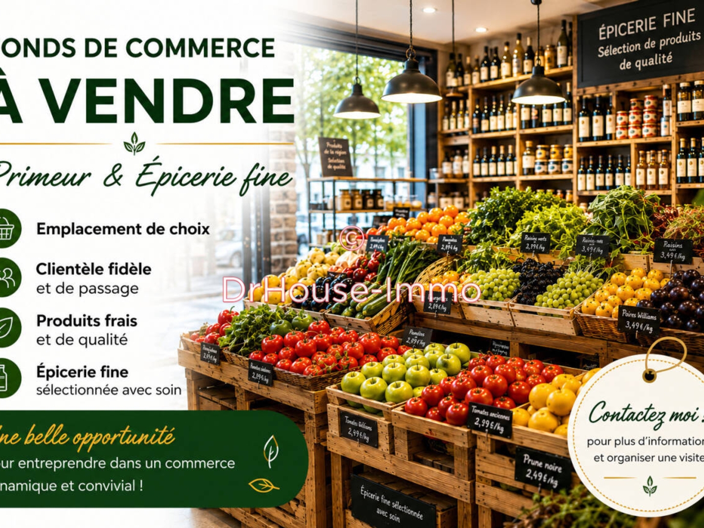 Commerce 3 pièces 100 m²