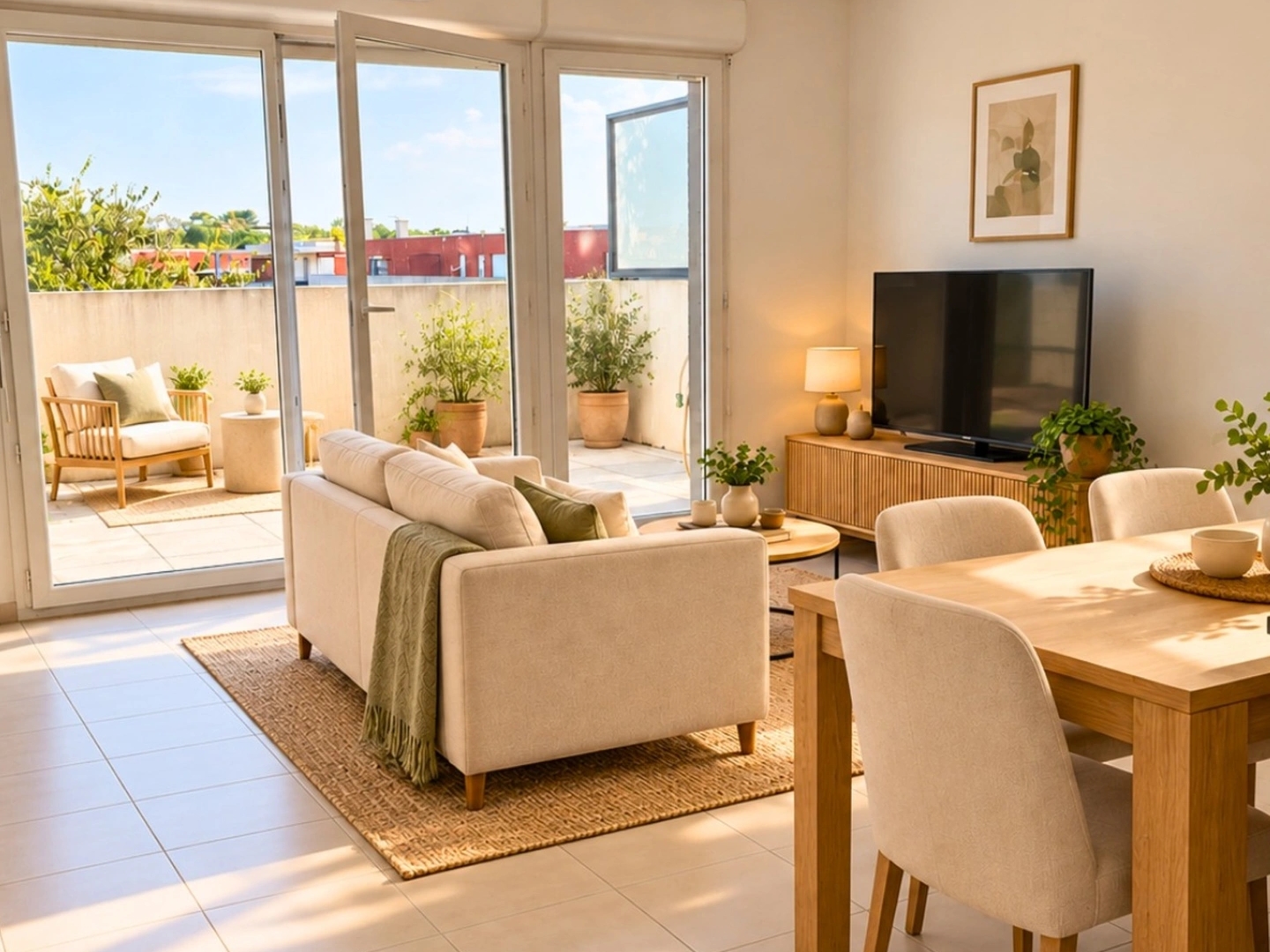 Appartement 3 pièces 59 m²