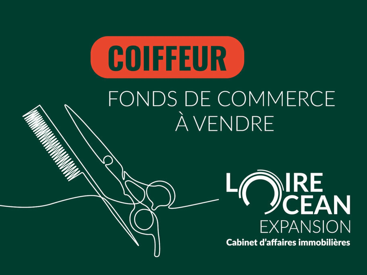 Fonds de commerce 50 m²