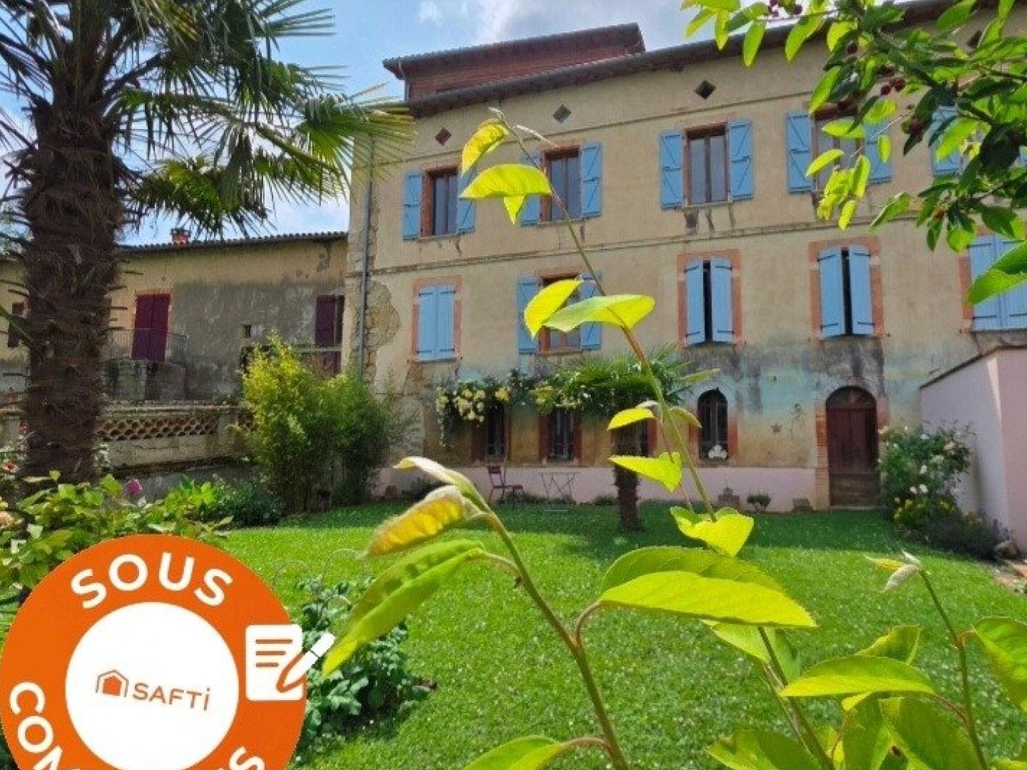 Maison de 177m² à terminer de rénover sur une parcelle de 434m²